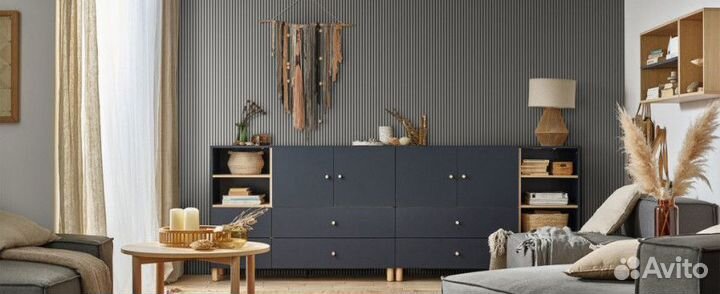 Стеновая панель с акустическим эффектом