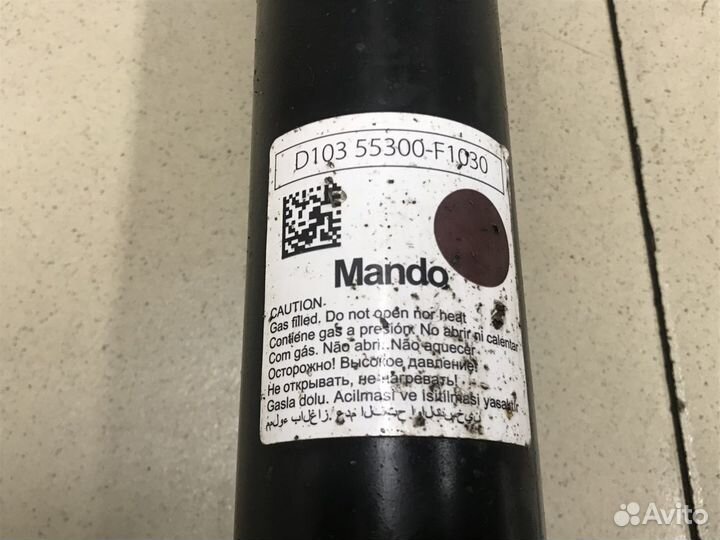 Амортизатор задний левый Sportage 2016