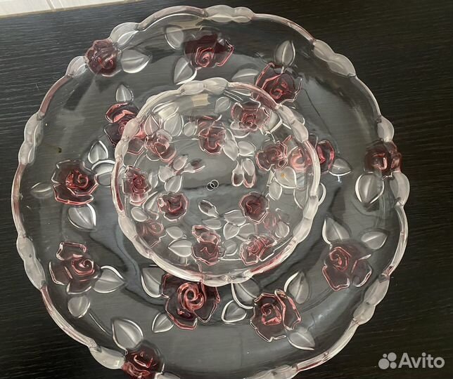 Блюдо стекло