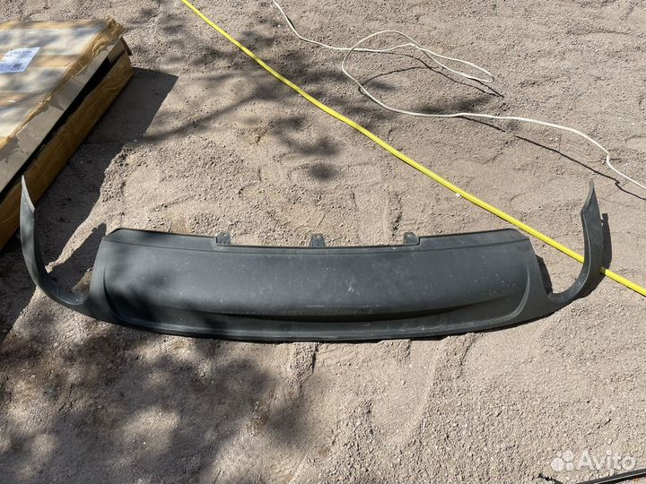 Диффузор на задний бампер Audi A5