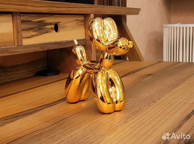 242553 Статуэтка Balloon dog (pink gold)
