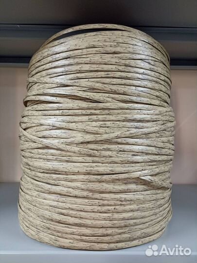 Светлая лоза лента 9 мм гладкая (пр-во Гатчина)