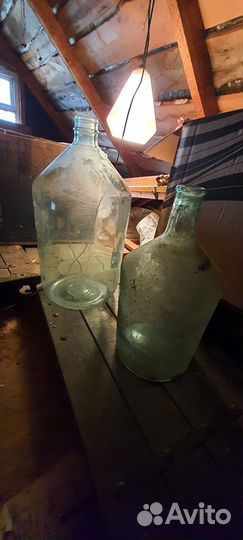 Бутыль стеклянная 20 литров и 10 литров