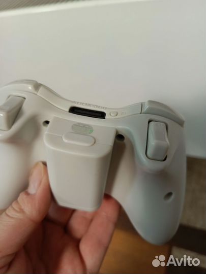 Беспроводной геймпад x box 360 белый