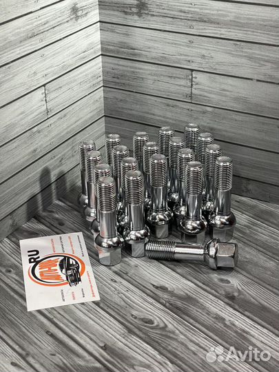 Болты колесные mercedes под 17 ключ комплект