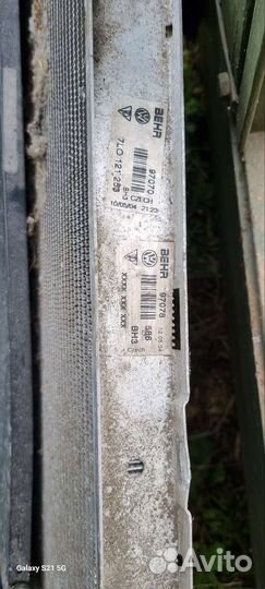 Кассета радиаторов Фольксваген туарег, Ауди q7