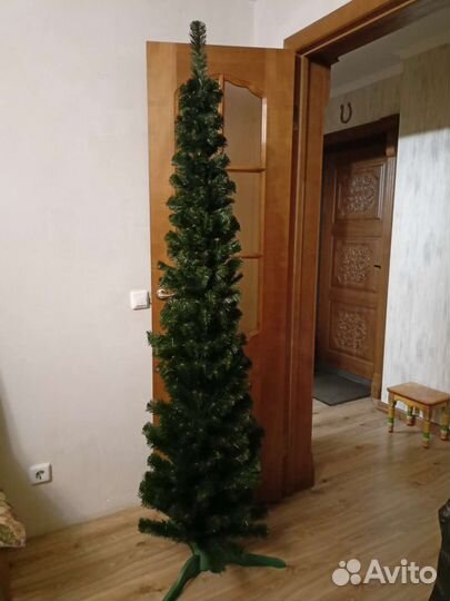 Ёлка интерьерная, новая в упаковке 190 см