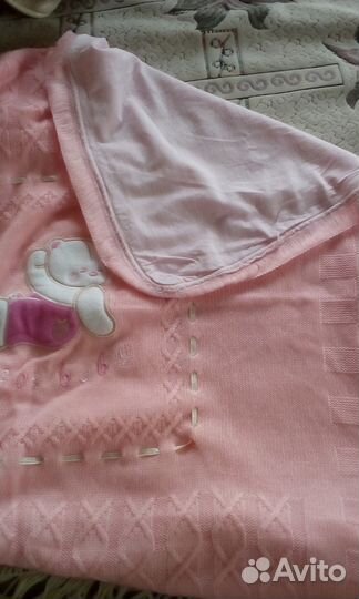 Новый плед для девочки