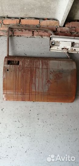 Дверь и крыло передние правые на ваз 2105, 2107