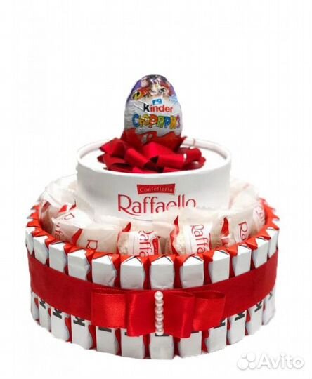 Сладкие подарки, торты из конфет