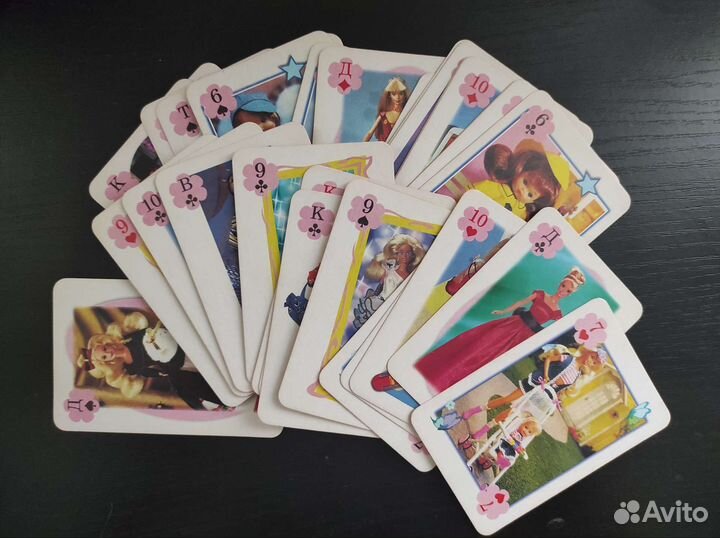 Barbie карты игральные