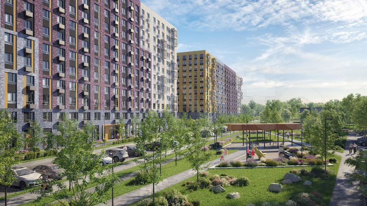 2-к. квартира, 35,1 м², 3/12 эт.