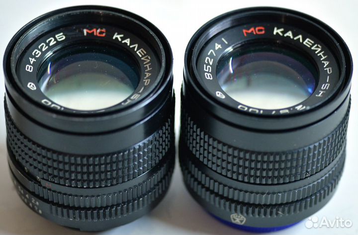 MF и AF-объективы на Nikon F-mount разных фокусных