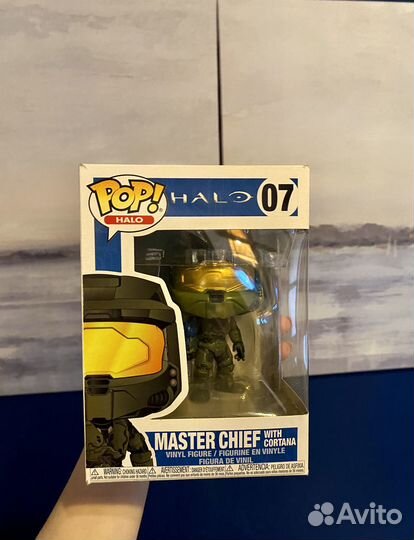 Funko pop Halo: Master Chief with Cortana