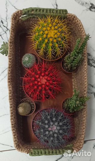 Поднос.Прямоугольная корзина. Корзина из джута