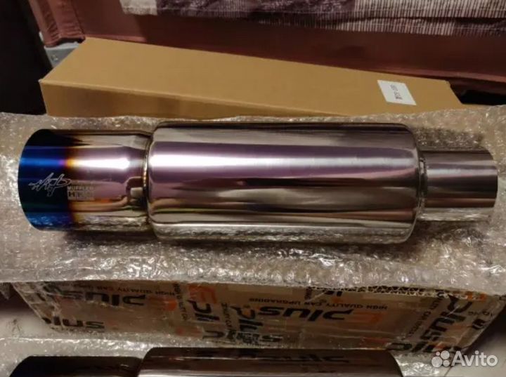 Банка прямоток автоглушитель HKS Hi-power