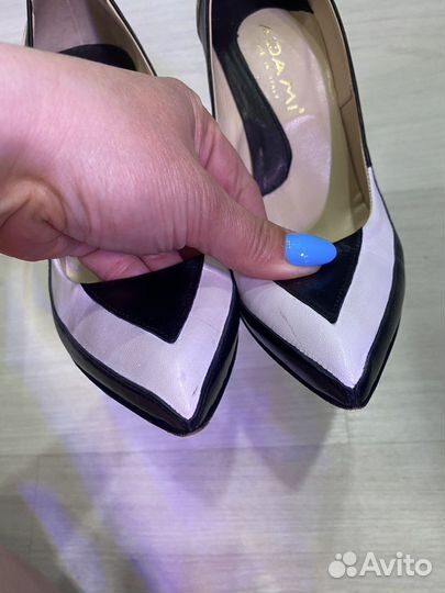 Туфли кожаные