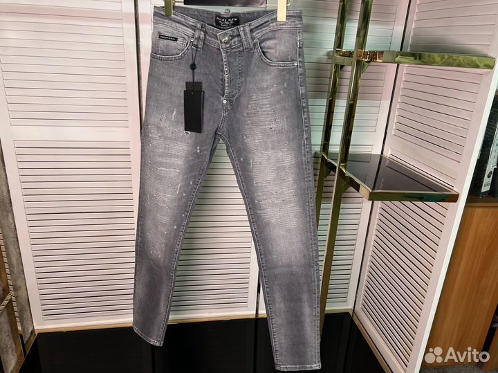 Джинсы philipp plein мужские
