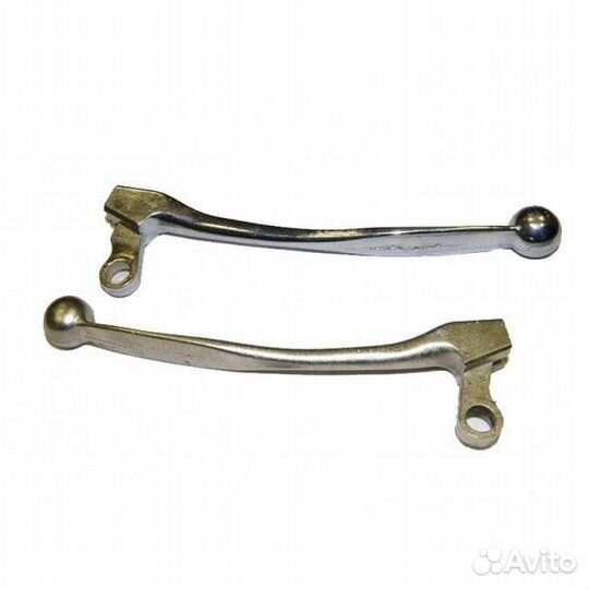Ручки Иж тормоза/сцепления голые хром