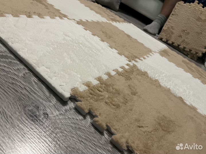 Ковер пазл с ворсом