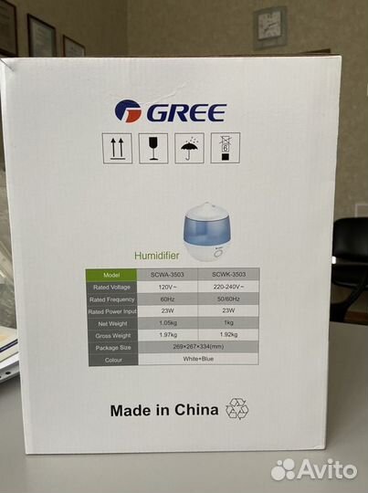 Увлажнитель воздуха Gree