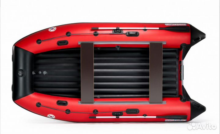 Лодка mishimo rapid 400 PRO, цвет красный
