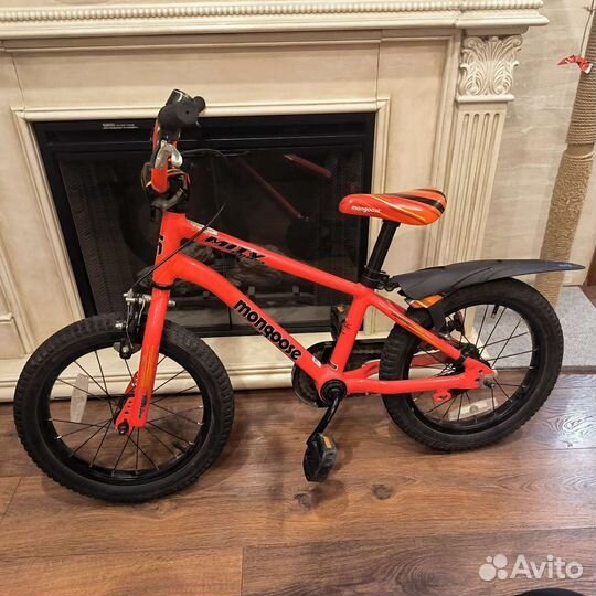 Детский велосипед mongoose mity goose 16
