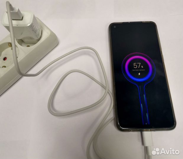 Быстрая зарядка Xiaomi 18w с кабелем Type-C