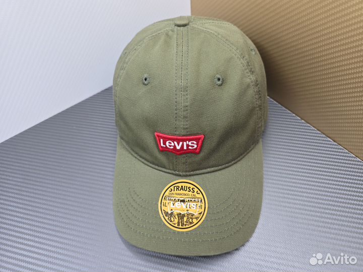 Кепка мужская Levi's зелёная