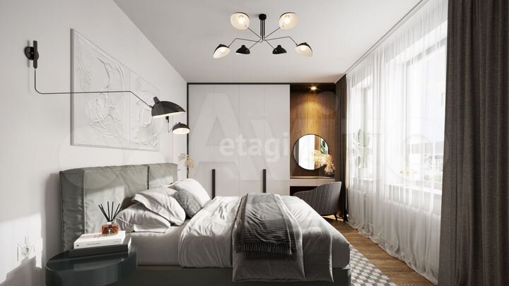 2-к. квартира, 33,7 м², 4/17 эт.