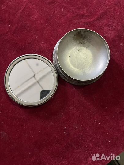Шкатулка пудренница Ленэмальер 1950 год