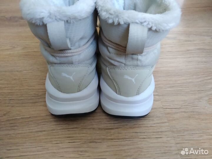 Демисезонные ботинки для девочки Puma 36 размер