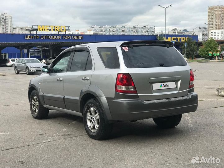 Kia Sorento 2.5 AT, 2003, 250 000 км