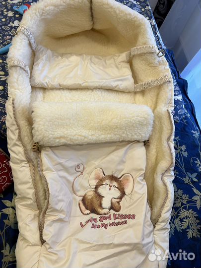 Конверт на выписку зимний