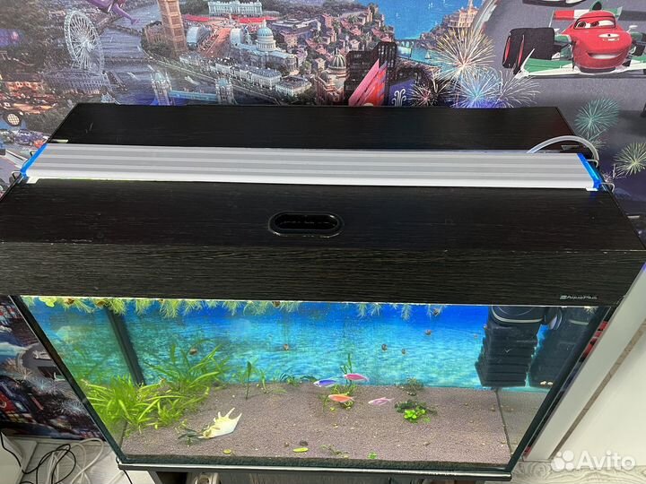 Аквариум с тумбой бу