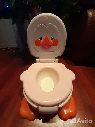 Горшок утенок babyton