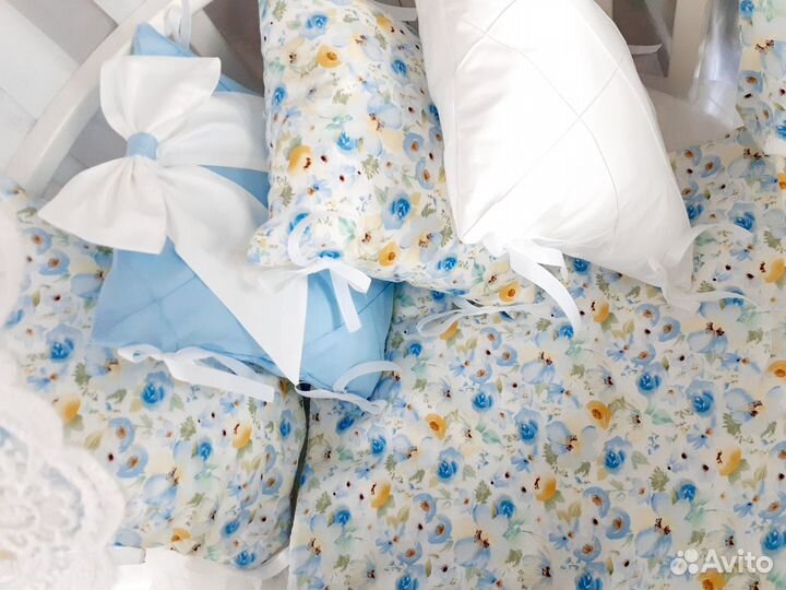 Бортики в детскую кроватку новые