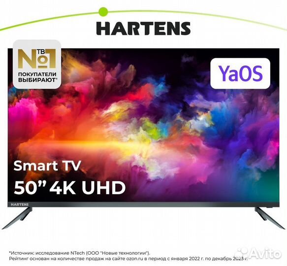 Телевизор SMART HTY-50U11B-VS 50