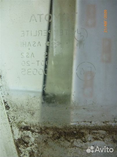 Стекло двери переднее правое Toyota Camry GSV40