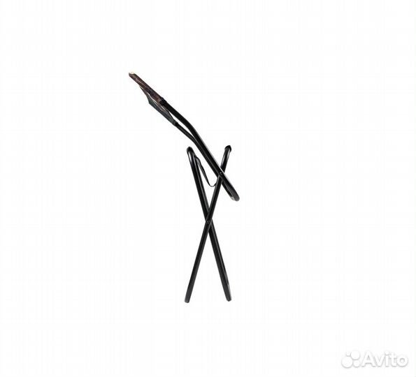 Стул складной большой стальной 43x32x73 см - SS-02