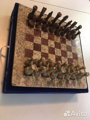 Шахматы камень