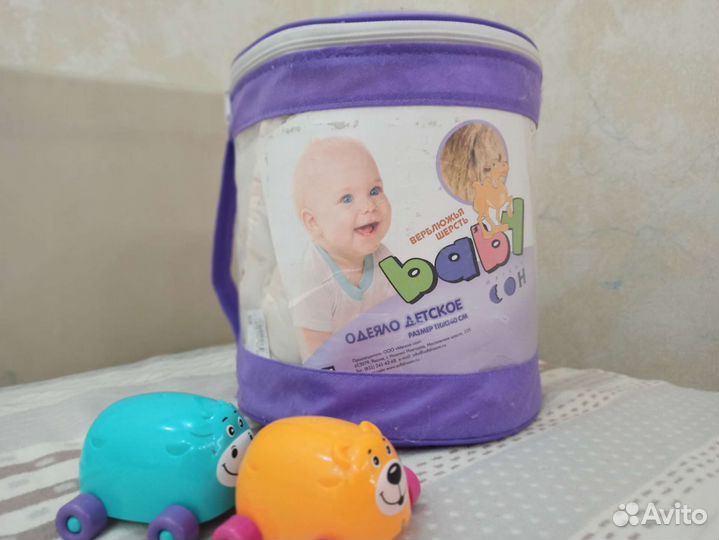 Новое детское одеяло из верблюжьей шерсти 110*140