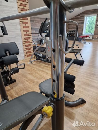 Стойки силовые регулируемые для приседаний/жима