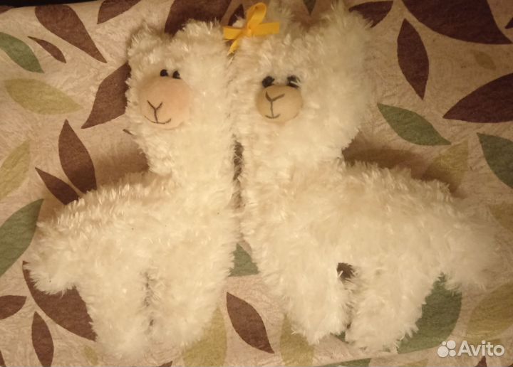 Мягкие игрушки ламы. Ручная работа