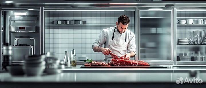 Мясник-повар, работа вахтой, Московская обл