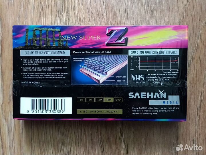 Видео кассеты запечатанные новые