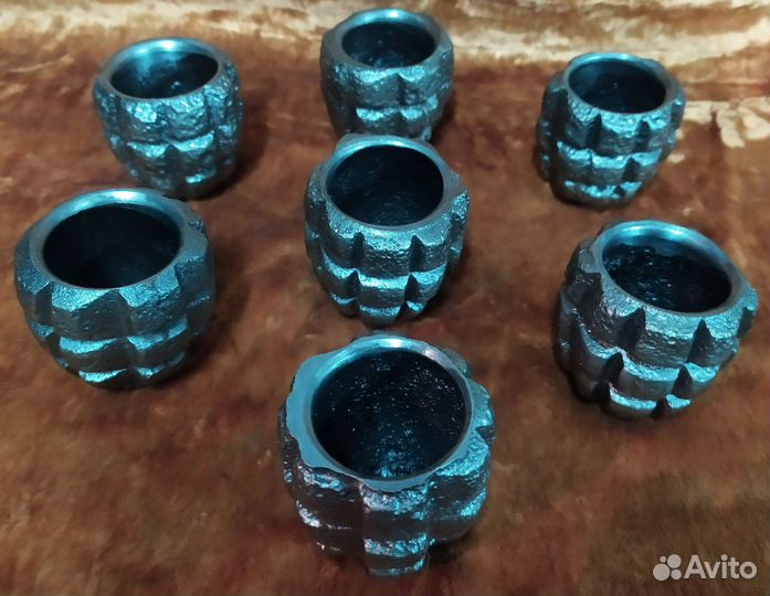 Рюмки из Ф-1.Эксклюзивный подарок.Оригинал.Винтаж