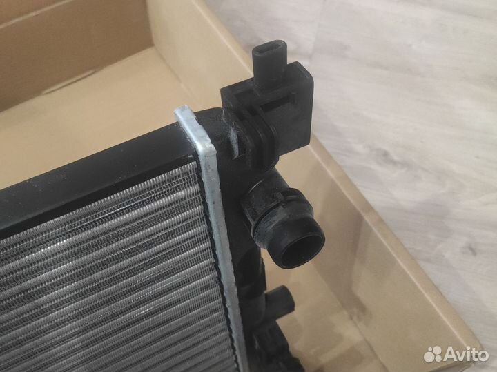 Радиатор охлаждения на skoda fabia