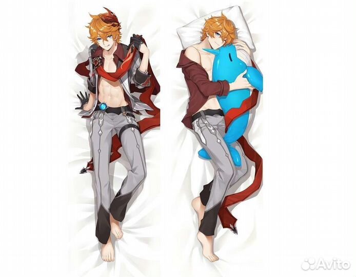 Подушка дакимакура Геншин