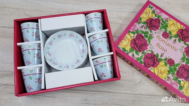 Кофейный набор сервиз новый